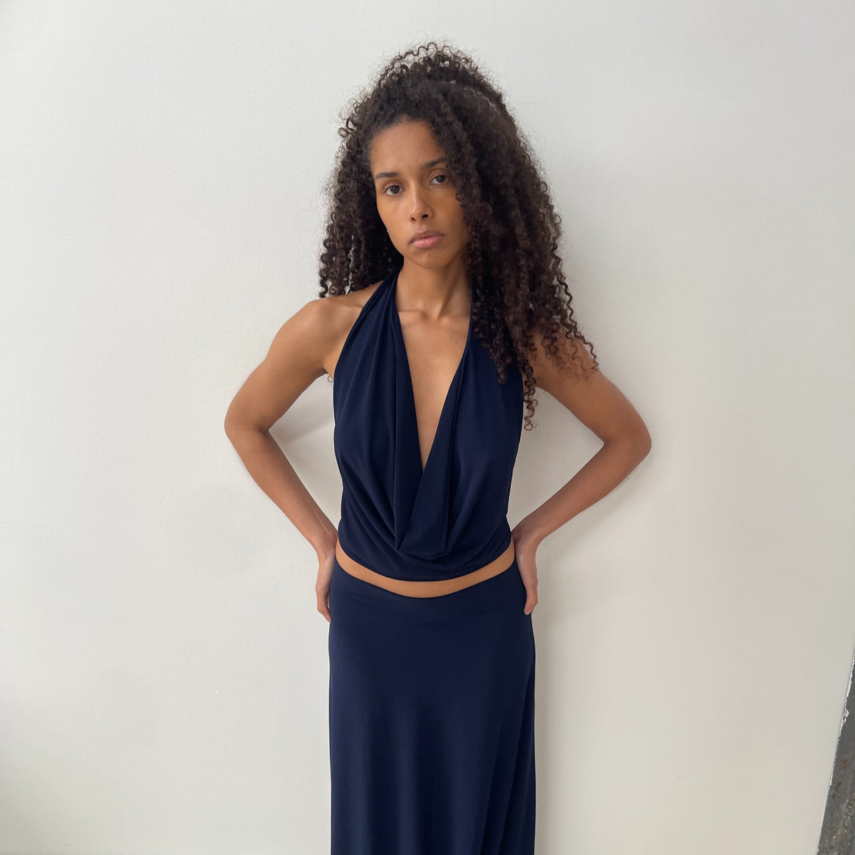 Barely Yours Top - Midnight Navy image 0