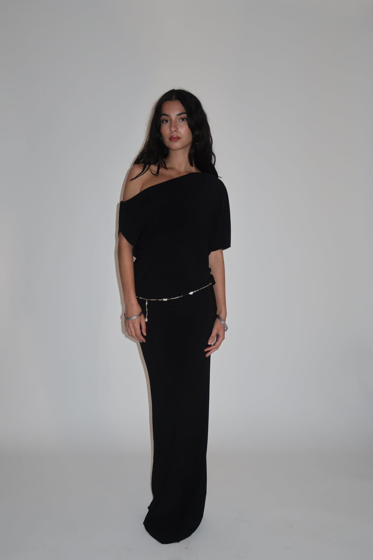 Sade Maxi Dress - Noir image 12