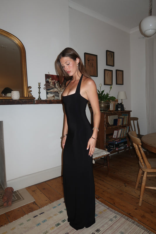 Martini Maxi Dress - Noir image 5