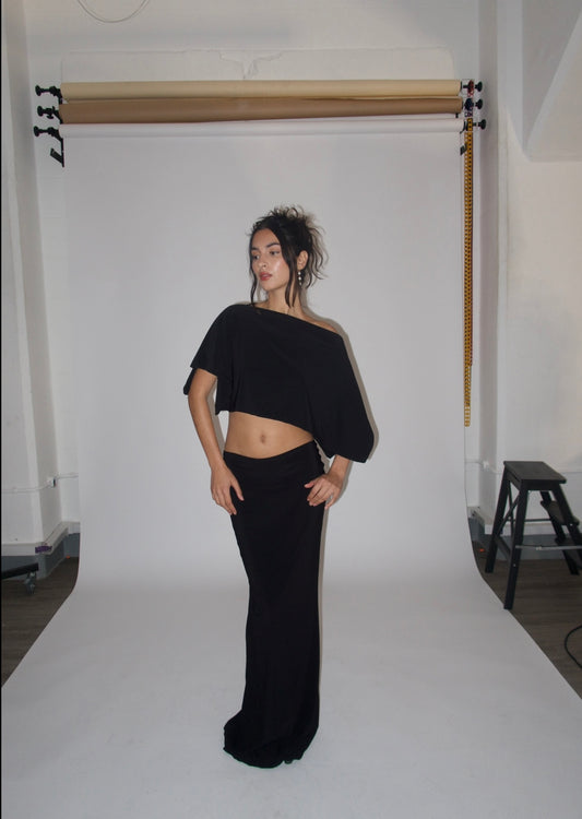 Sweetest Taboo Poncho - Noir image 2