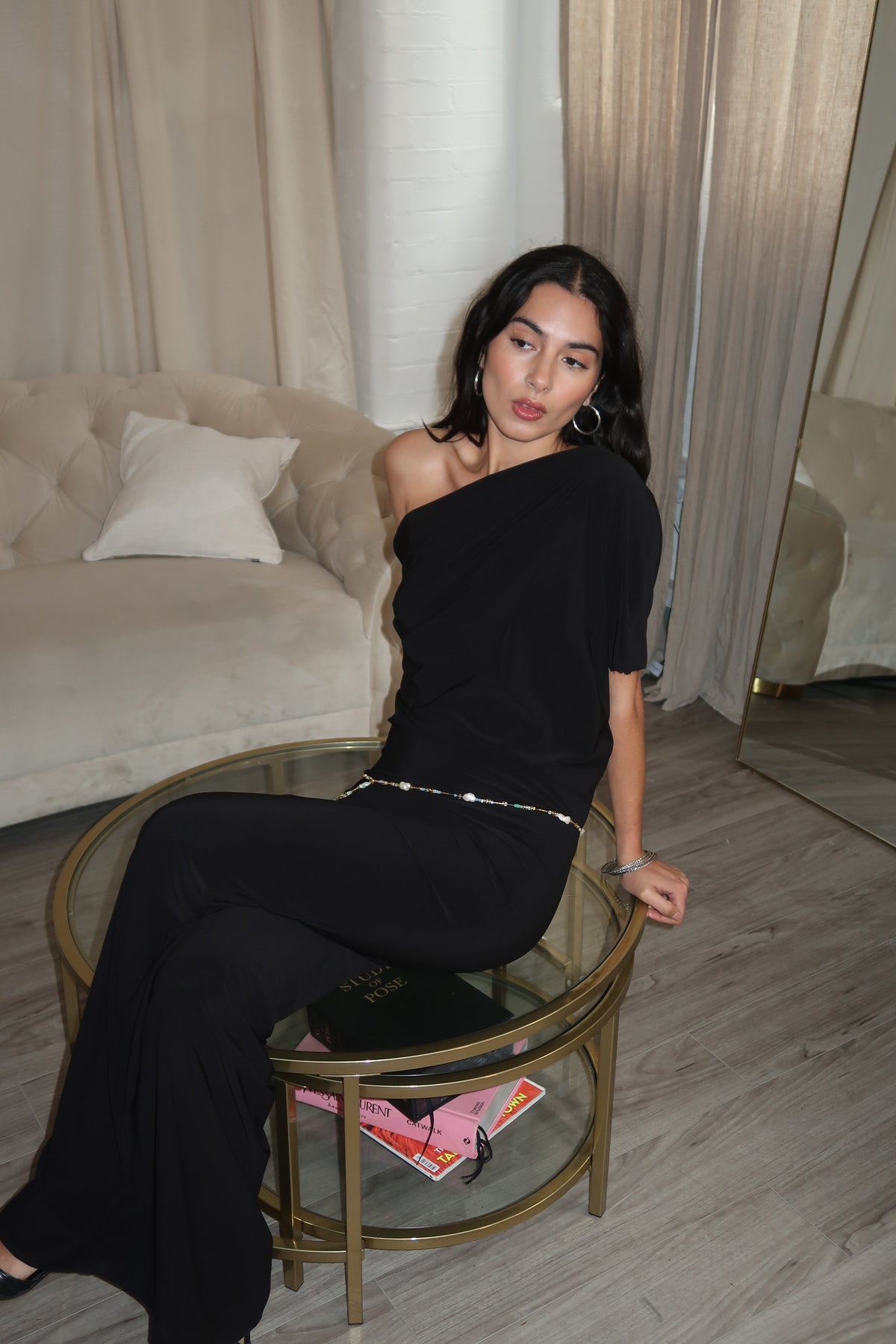 Sade Maxi Dress - Noir image 13