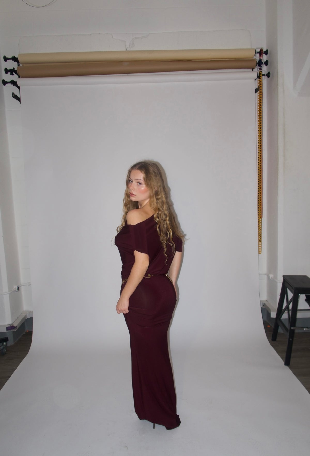 Sade Maxi Dress - Plum image 9