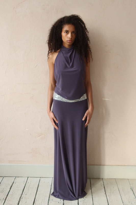 Kassandra Maxi Dress - Charcoal Grey image 1