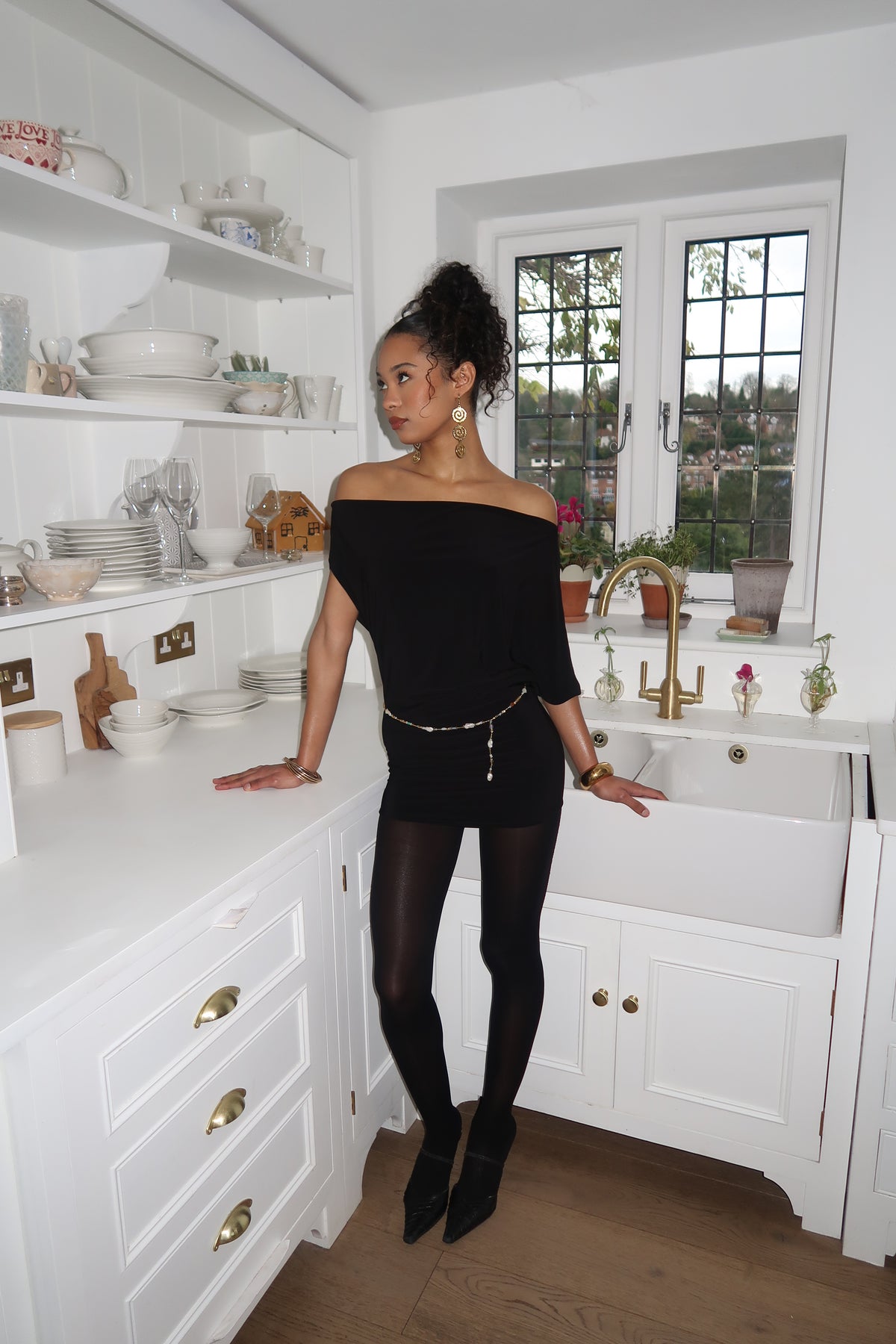 Sade Mini Dress - Noir image 2